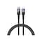 Lanex Type-C To Lightning Fast Charging Cable 1 Meter - Black