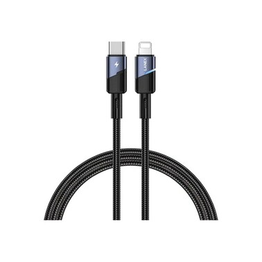 Lanex Type-C To Lightning Fast Charging Cable 1 Meter - Black