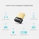 TP-Link Bluetooth 4.0 Nano USB Adapter Black- UB400