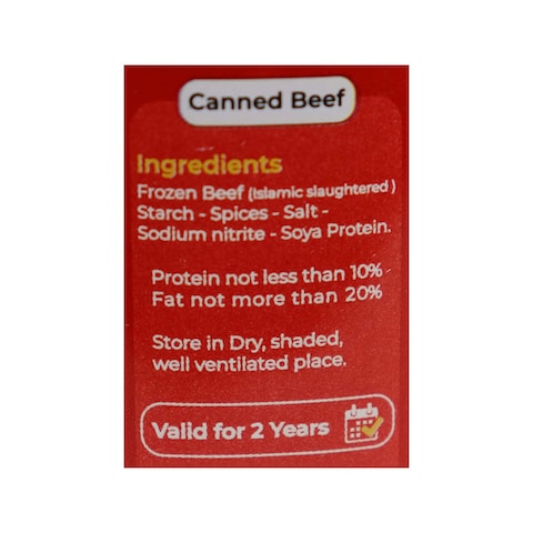 Polemundo Canned Beef - 340 gm