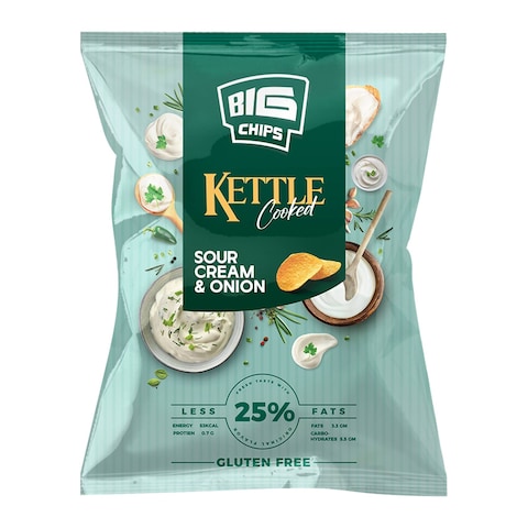 Big Chips With Sour Cream - 100 Gm