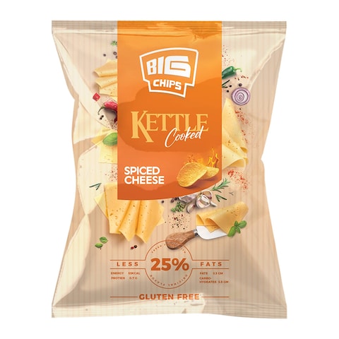 Big Chips With Spiced Cheese - 100 Gm