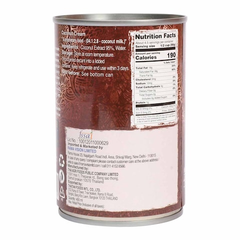 Real Thai Coconut Cream - 400ml