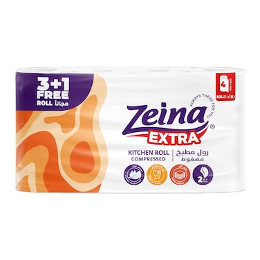 Zeina Extra Kitchen Roll - 4 Rolls