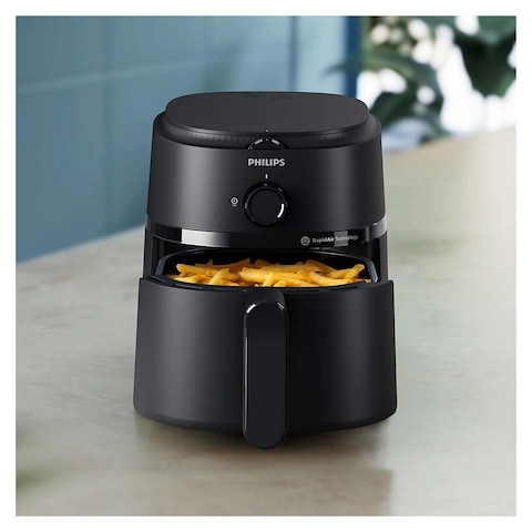 Philips 1000 Series Air Fryer 1300 Watt 3.2 Liter - Black - NA110/00
