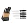 Tramontina Stainless Steel Knives Set with Stand - 6 Pieces