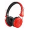 سماعة رأس لافينتو بلوتوث 5.0 بميكروفون - أحمر - HP235