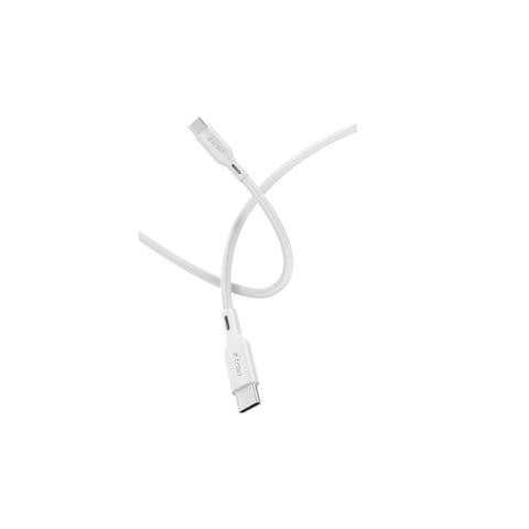 كابل شحن USB-C الي USB-C اي ترين 60 وات 1 متر - ابيض - MP621