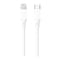 E-Train USB-C To Lightning Cable 1m - White - MP622