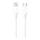 E-Train USB-C To Lightning Cable 1m - White - MP622