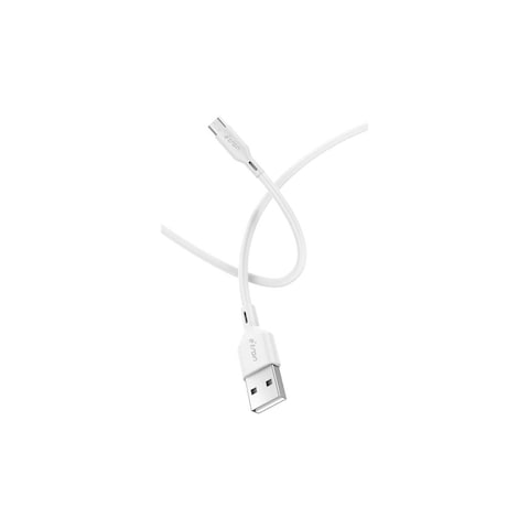 كابل شحن من USB-A الي مايكرو اي ترين 1 متر - ابيض - MP631