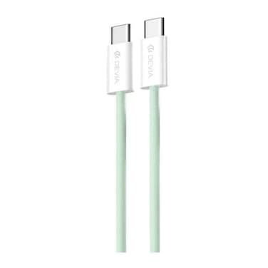 Devia Smart Series USB-C to USB-C PD Cable 60W Woven 1M - Green - MP81G