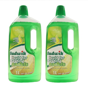 منظف الأرضيات لودفيك  - 1 لتر - 2 عبوة