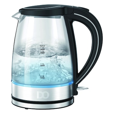 غلاية مياه كهربائية زجاج اى دو 1.7 لتر 2000 وات - اسود - IDO EKG2000-BK