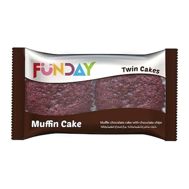 كيكة مافن الشوكولاتة فانداي - قطعتين - 64 جرام