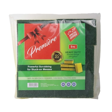 إسفنجة بريمير المضلعة 5+1 قطع