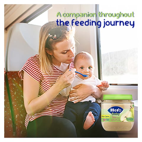 Hero Baby Pear Puree Jar - 125 gm