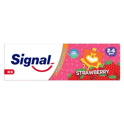 Signal Kids Toothpaste with Strawberry - 50 ml