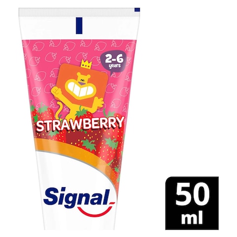 Signal Kids Toothpaste with Strawberry - 50 ml
