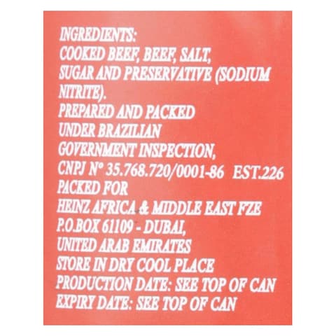 Heinz Corned Beef - 340gm