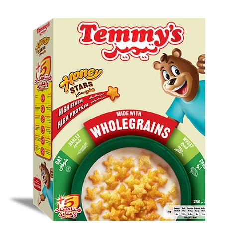 Temmy&#39;s Cereal Honey Star - 250 Gm