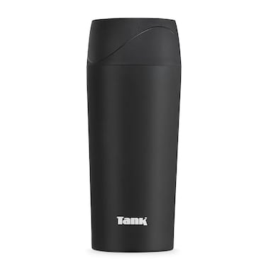 Tank me Stainless Steel Tumbler Easy Sip-Push Button - 360 ml - Black
