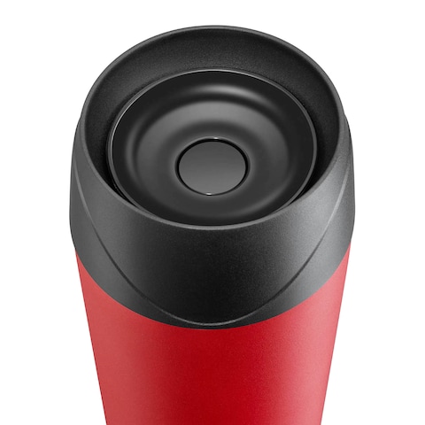 Tank me Stainless Steel Tumbler Easy Sip-Push Button - 360 ml - Red