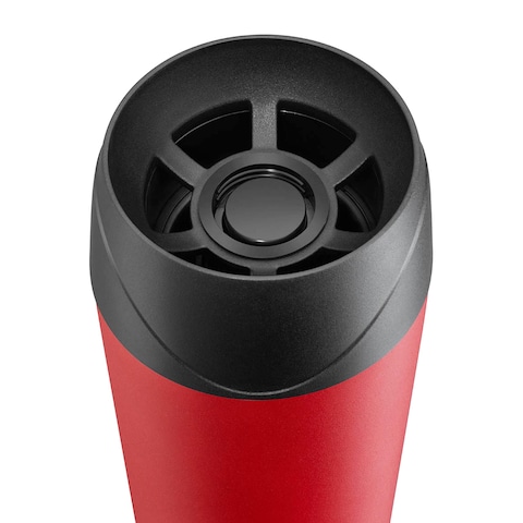 Tank me Stainless Steel Tumbler Easy Sip-Push Button - 360 ml - Red