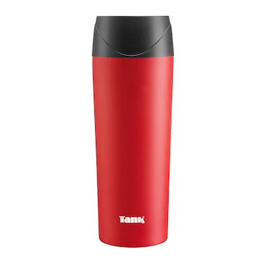 مج حراري تانك مي أستانلس ستيل بزر أمان - 360 مل - أحمر