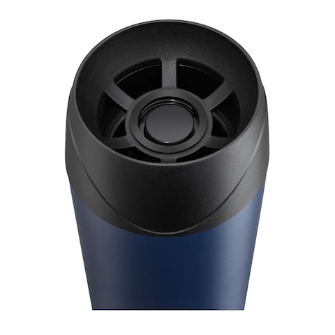 Tank me Stainless Steel Tumbler Easy Sip-Push Button - 360 ml - Navy Blue