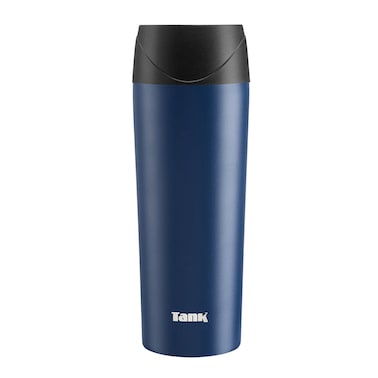 Tank me Stainless Steel Tumbler Easy Sip-Push Button - 360 ml - Navy Blue