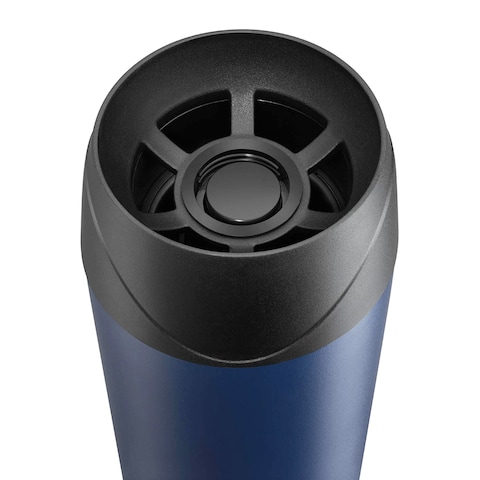 Tank me Stainless Steel Tumbler Easy Sip-Push Button - 450 ml - Navy Blue