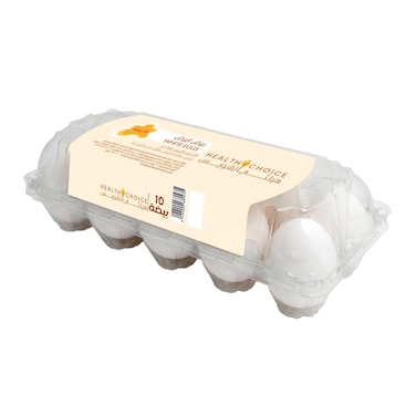 بيض أبيض هيلثي تشويس - 10 بيضات