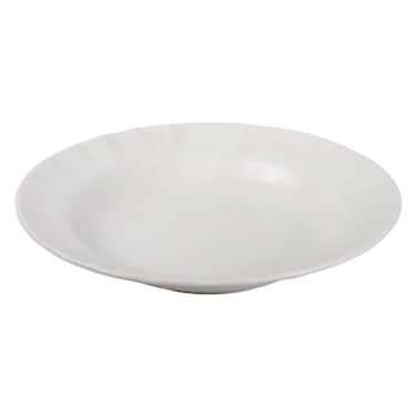 طبق بورسلين إيه وان كوين - 23 سم - أبيض