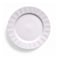 Delicia Porcelain Flat Plate - White - 21 cm