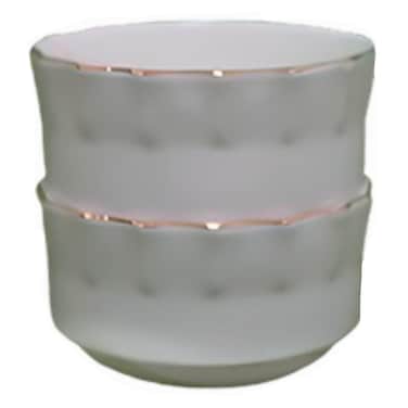 بوله شوربه بورسلين ايه وان - 14 سم - ذهبي