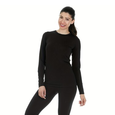 Vanilla Women Thermal Top - Black - XL