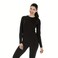 Vanilla Women Thermal Top - Black - 2XL