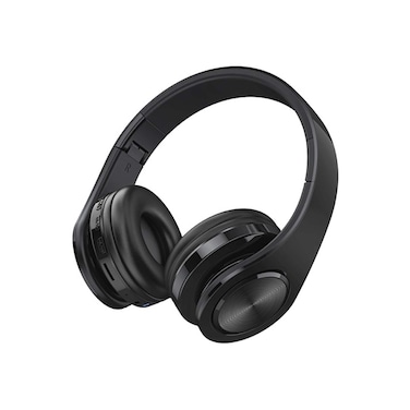 سماعة رأس لاسلكية لانيكس بتقنية البلوتوث - أسود - LT13