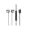 Lanex Wired In-Ear Headphone - Black - LE19