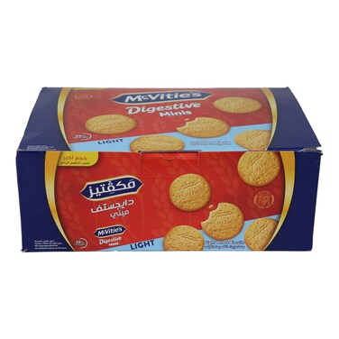 Mcvities Digestive Minis Biscuits Light - 16 Biscuits - 12 Pieces