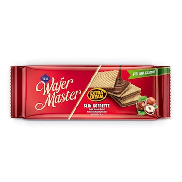 Time Wafer Master Slim Gofrette with Hazelnut Cream - 128 gm