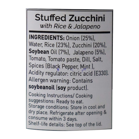 Choice Stuffed Zucchini -  400 gm