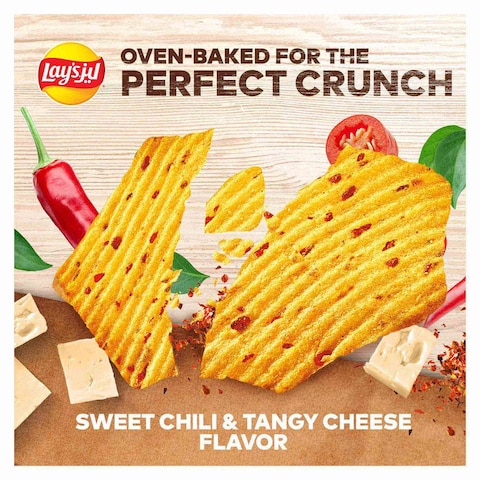 Forno Fusion Sweet Chili and Tangy Cheese Potato Chips - 67 gm