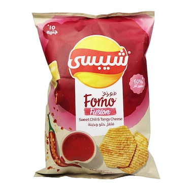 رقائق بطاطس فورنو فيوجن بالفلفل الحلو والجبن - 67 جرام