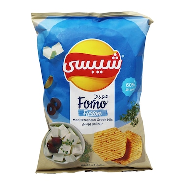 رقائق بطاطس فورنو فيوجن بالميكس اليوناني - 67 جرام