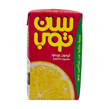 عصير ليمون وردي سن توب - 250 مل