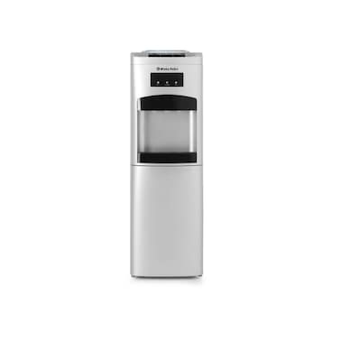 White Point Water Dispenser Top Loading with Fridge 3 faucets - Silver - WPWD1316FSL