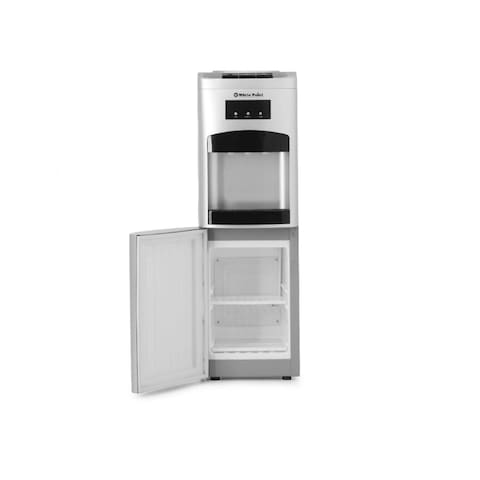 White Point Water Dispenser Top Loading with Cabinet 3 faucets - Silver - WPWD1316CSL