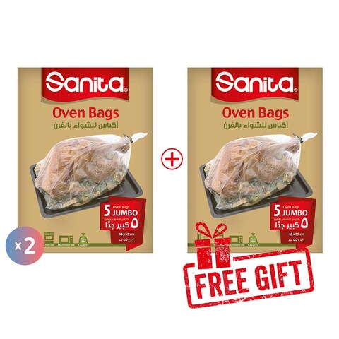 Sanita Oven Bags Jumbo - 15 Bags - 3 Packs